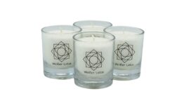vita chakra ljus 4pack
