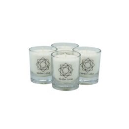 vita chakra ljus 4pack