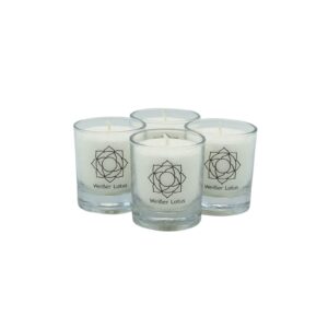 vita chakra ljus 4pack